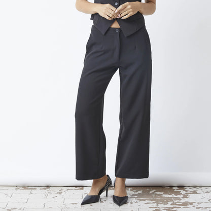 AW Canja wide pants – black – 1125