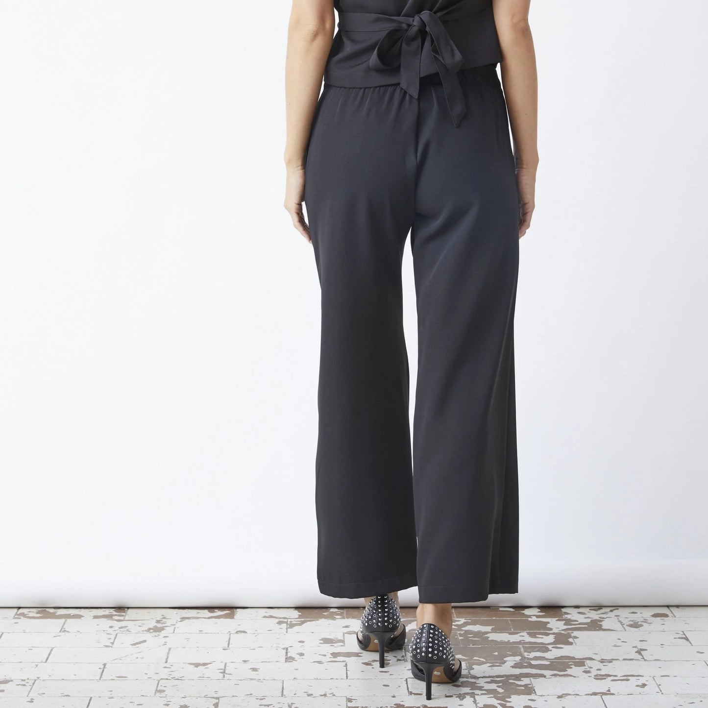 AW Canja wide pants – black – 1125