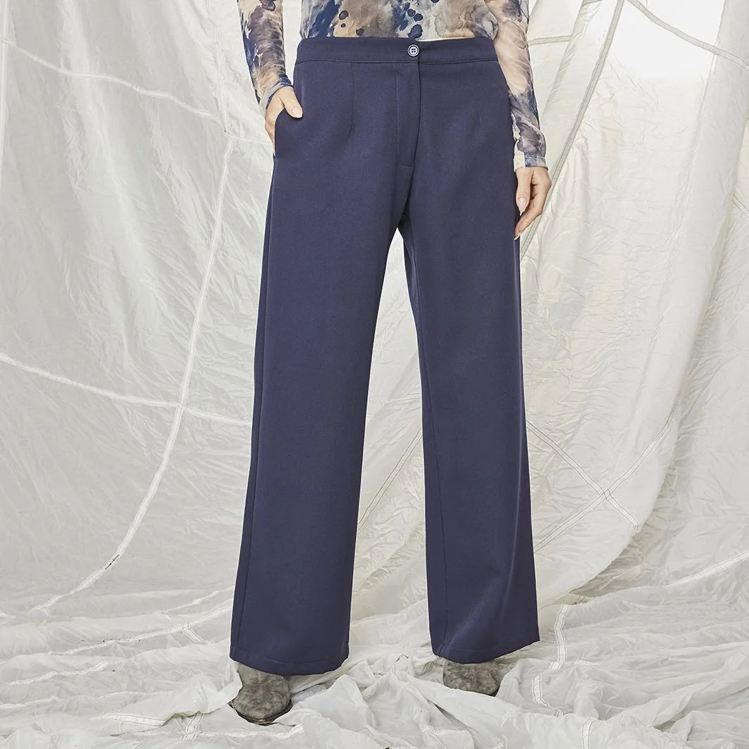 AW Canja wide pants 1125 – nayy