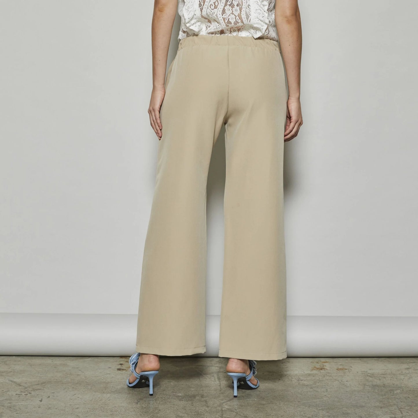 AW Canja Wide Pants – sand – 1274