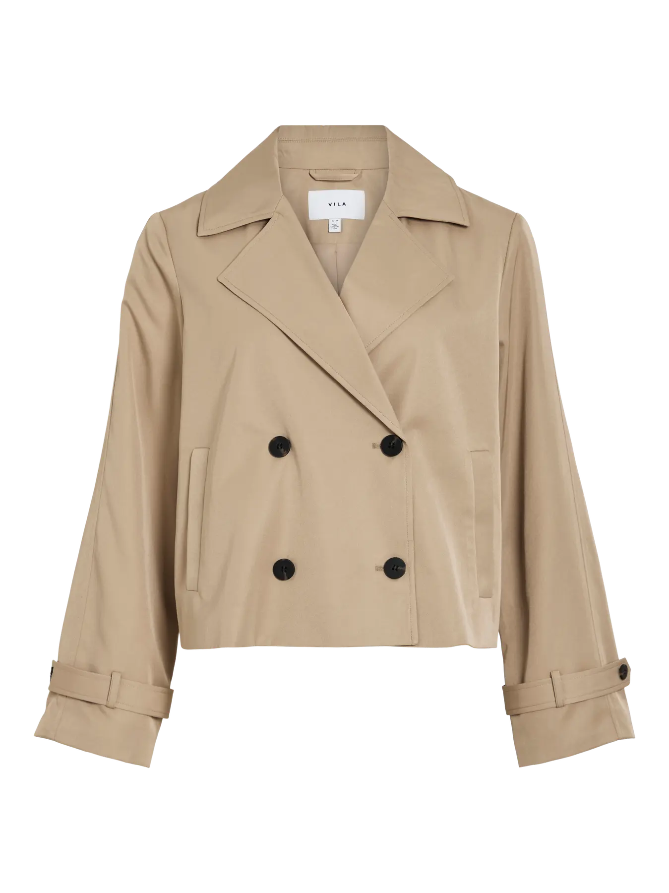 VL VIADDISON L/S SHORT JACKET - beige