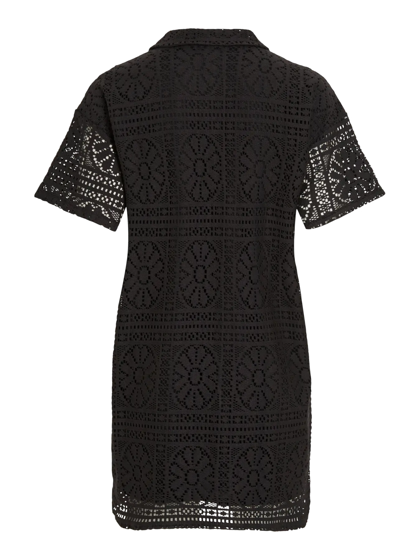 VL VIMERINDA 2/4 DRESS LACE - Black