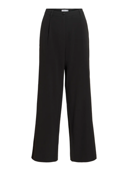 VL VIKARI RW WIDE WVN PANT - black beaty
