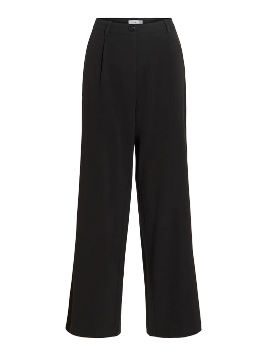 VL VIKARI RW WIDE WVN PANT - black beaty
