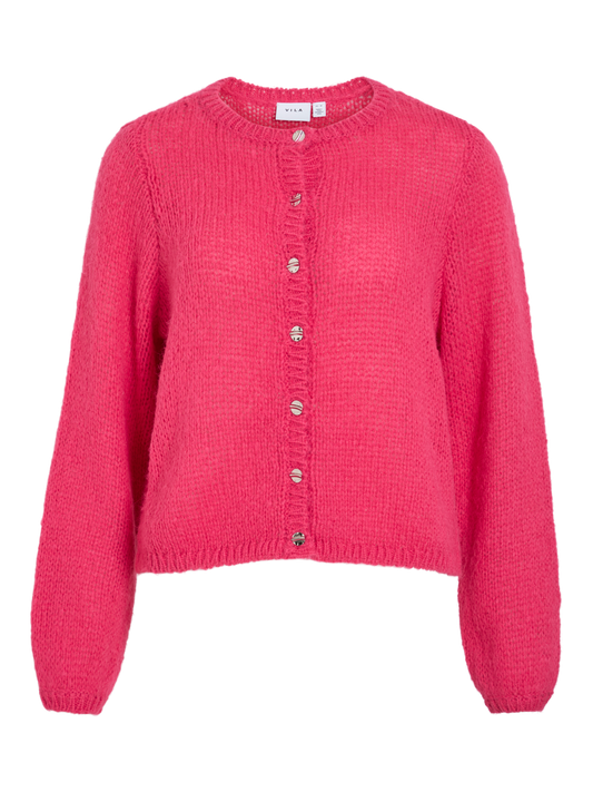 VL Vichoca l/s cardigan - pink