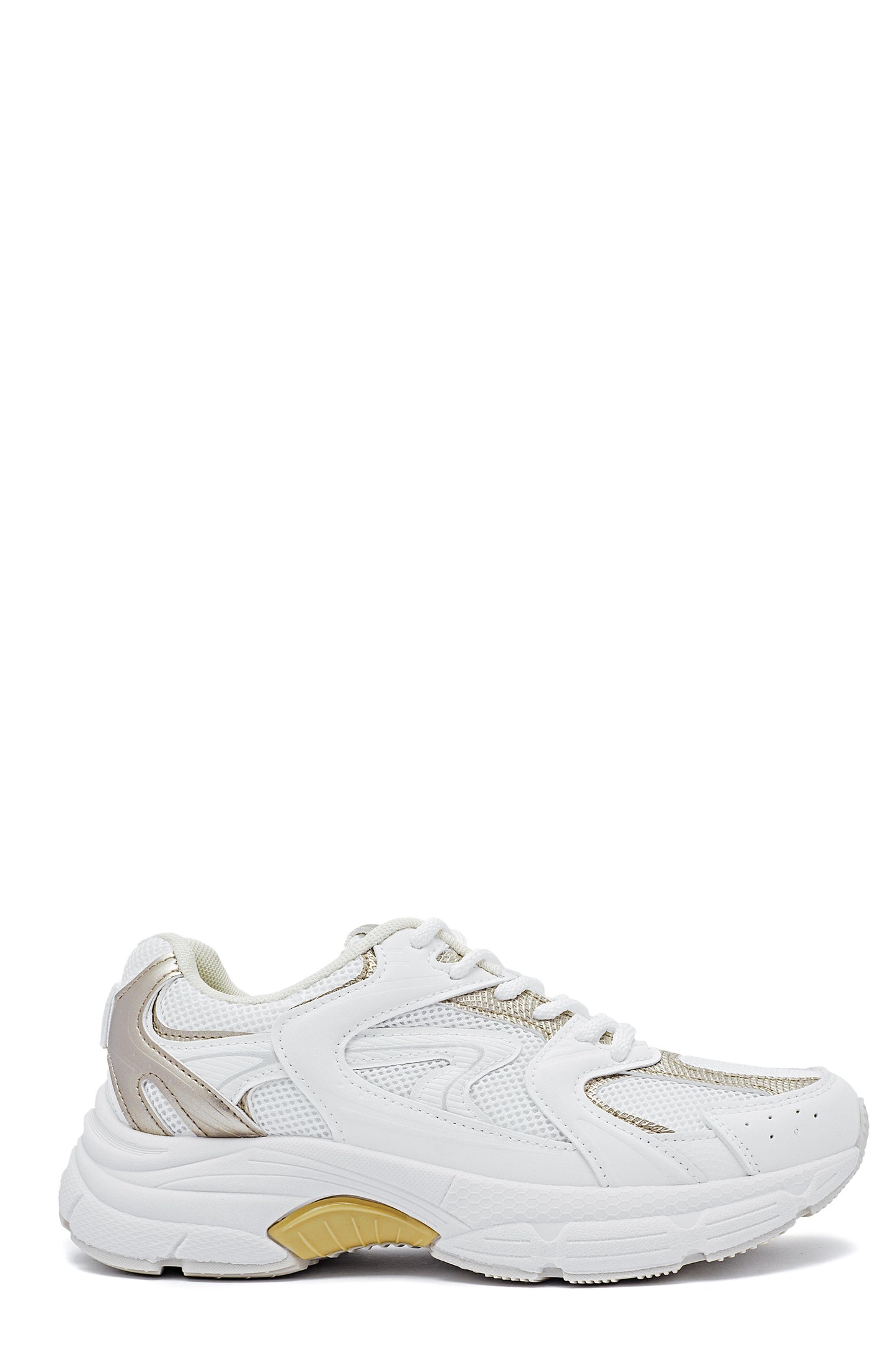 ER sneakers - hvid m/beige detaljer