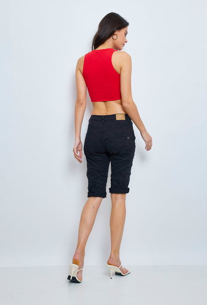 PdJ Shorts - lange - sorte