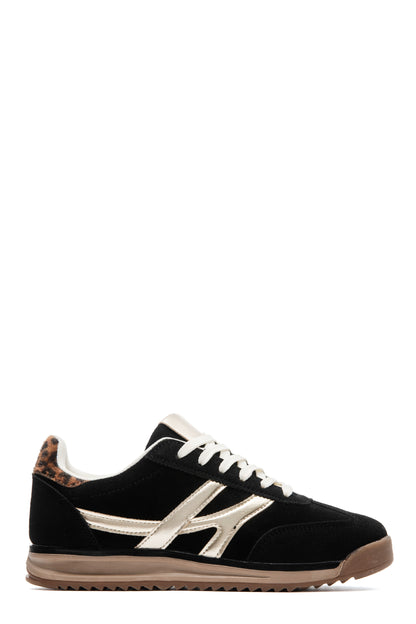 ER Alma Femme Tendance Sneakers - sort m/detaljer