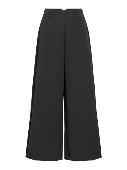VL VIFRIMO HW TAILORED PANT - BLACK