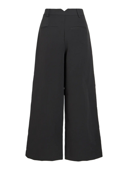 VL VIFRIMO HW TAILORED PANT - BLACK