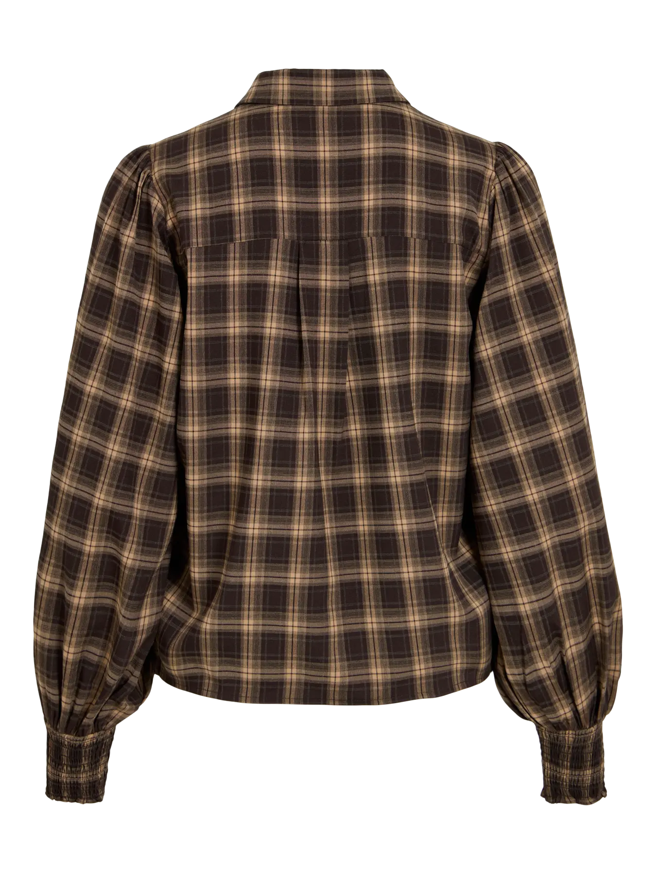 VL VILENE CHECK L/S SHIRT - BRUN TERN