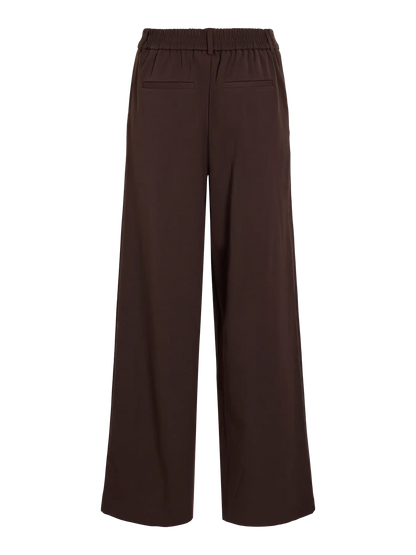 VL VIVARONE HW WIDE PANT - chokolate