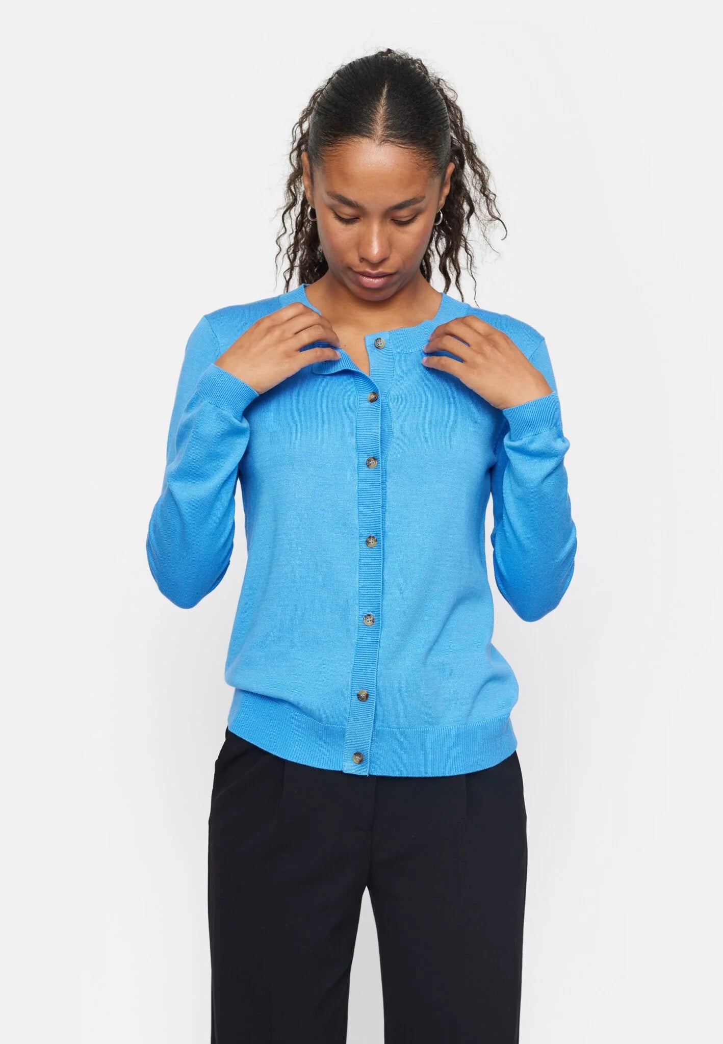 SR Marla cardigan – Regatta blue