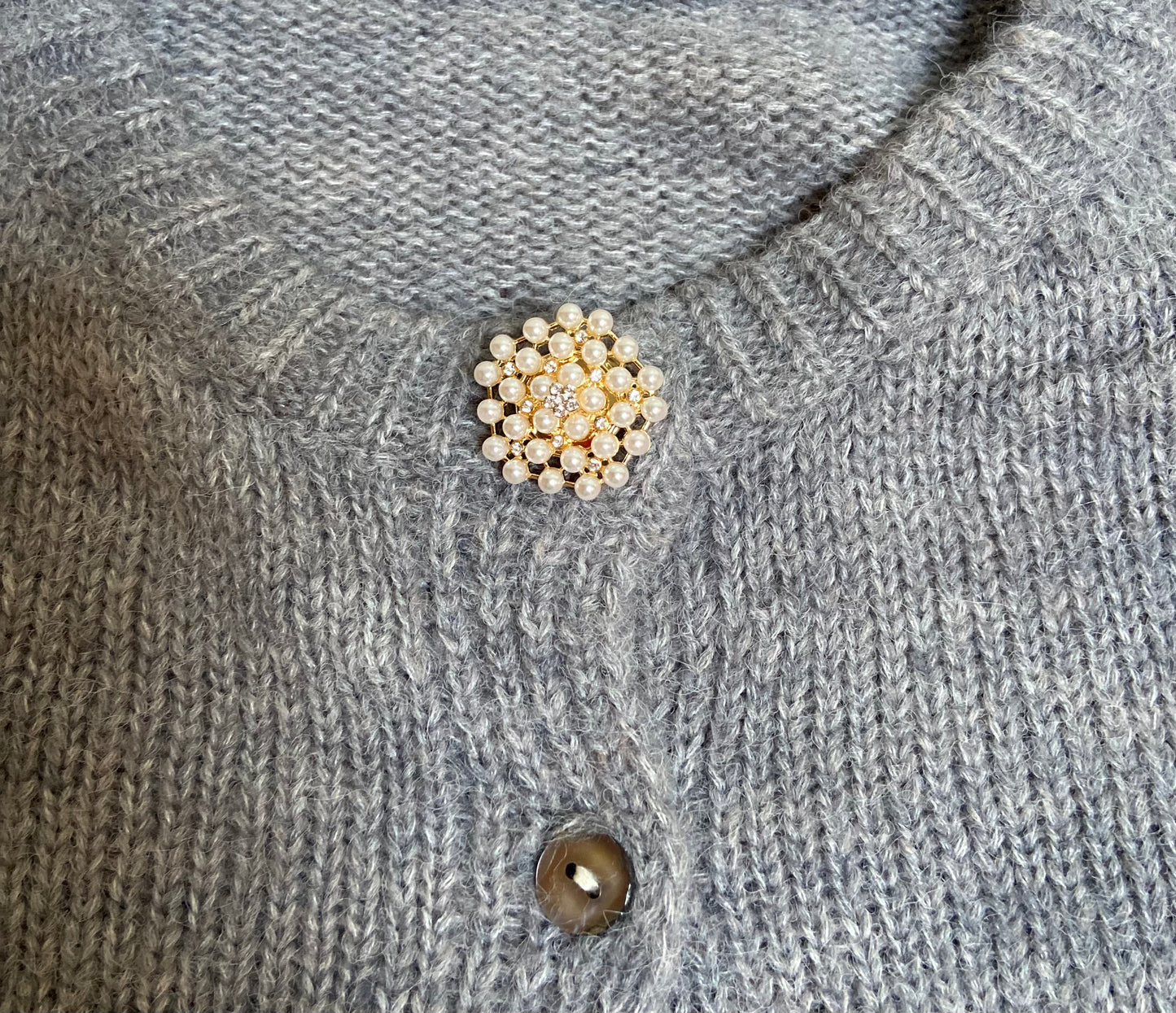 TS Button Cover Jane - 1 pcs. gold