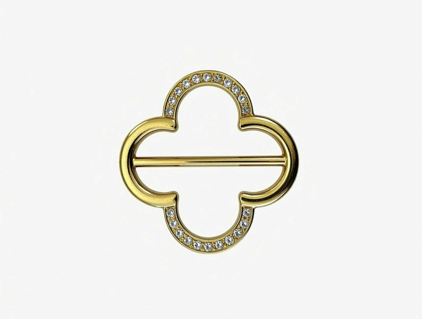 TS Madde Scarf Ring - forgyldt