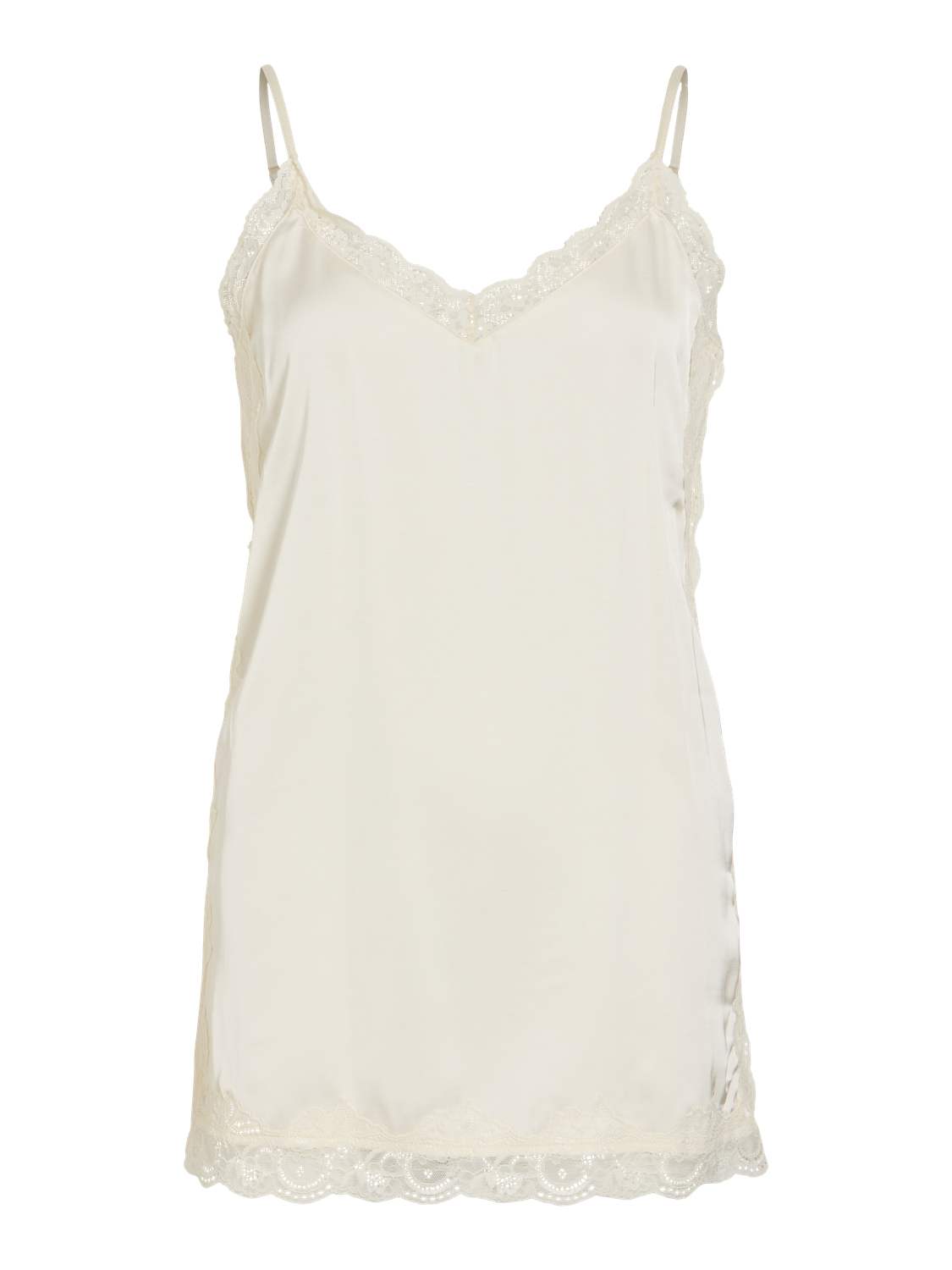 VL VIONARA LACE SINGLET - BIRCH