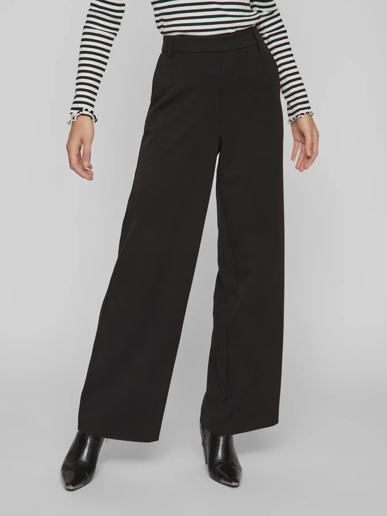 VL VIVARONE HW WIDE PANT - black