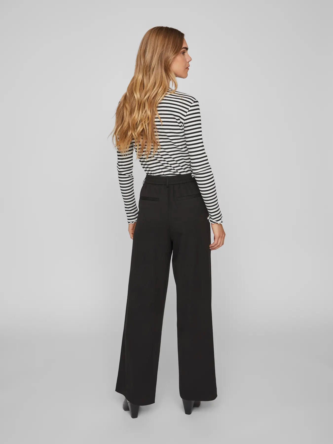 VL VIVARONE HW WIDE PANT - black