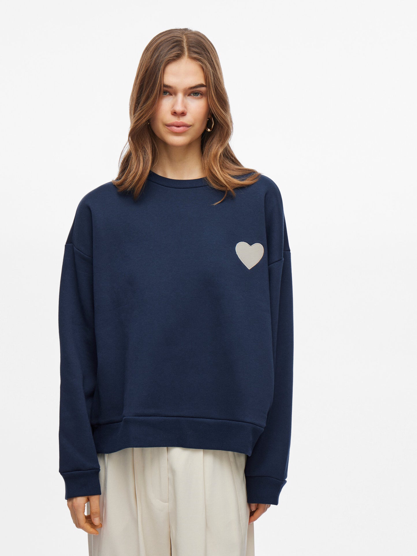 VL VISEBIHA L/S SWEATSHIRT NAVY