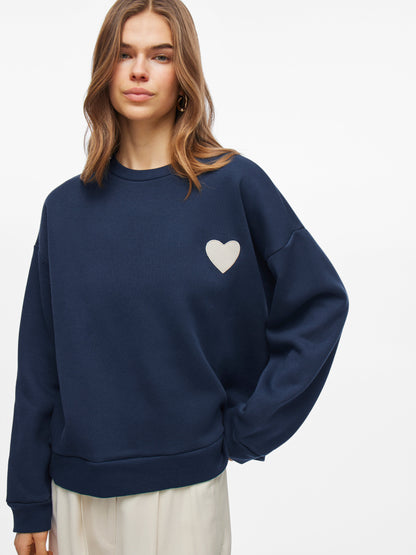 VL VISEBIHA L/S SWEATSHIRT NAVY