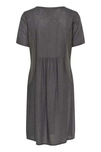 KA Milia Hør Dress - grå
