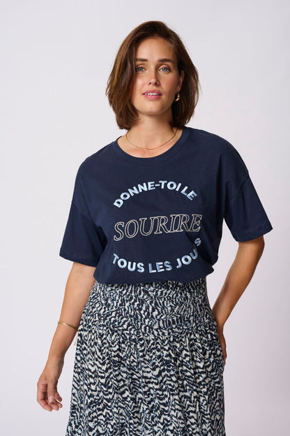 KA Lunda T-shirt - marine