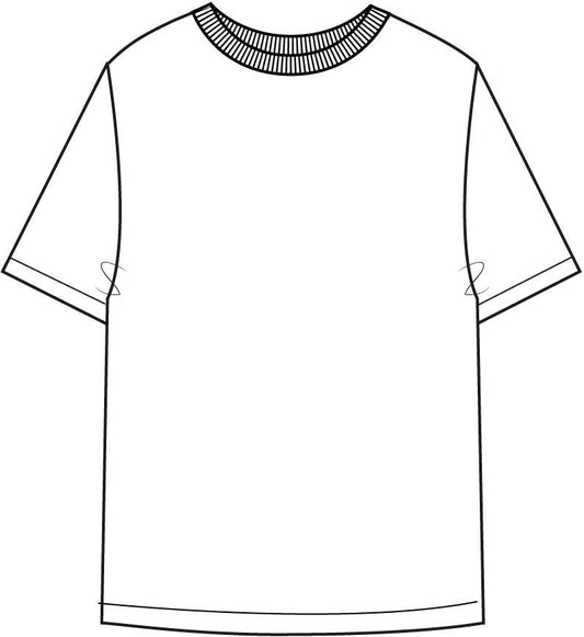 IC LULS LOOSE SHIRT - beige/hvid strib