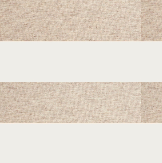 IC LULS LOOSE SHIRT - beige/hvid strib