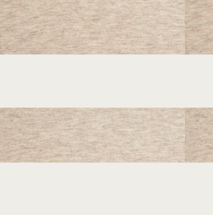 IC LULS LOOSE SHIRT - beige/hvid strib