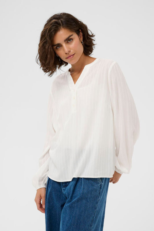 KA Ninna Blouse - hvid