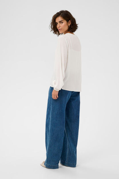 KA Ninna Blouse - hvid