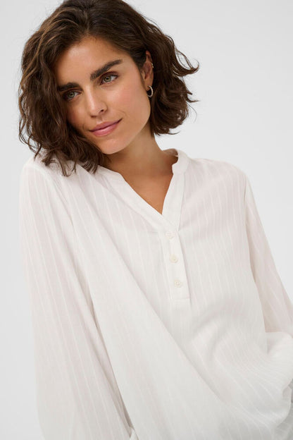 KA Ninna Blouse - hvid