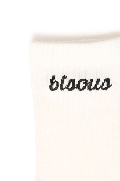 IC Franka Socks - hvid m/sort