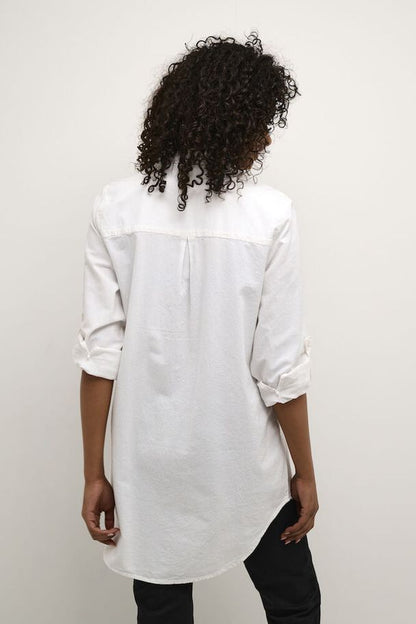 KA Naya Shirt Tunic - Chalk Hvid