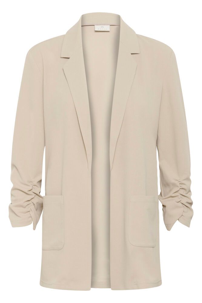 KA Phoebe 3/4 sleeve Blazer - beige