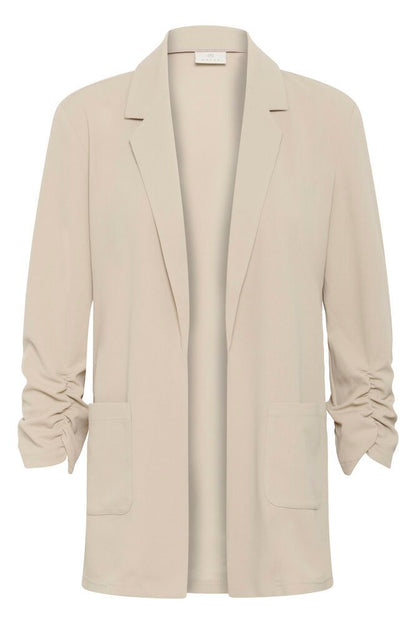 KA Phoebe 3/4 sleeve Blazer - beige