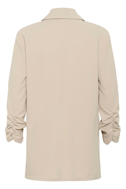 KA Phoebe 3/4 sleeve Blazer - beige