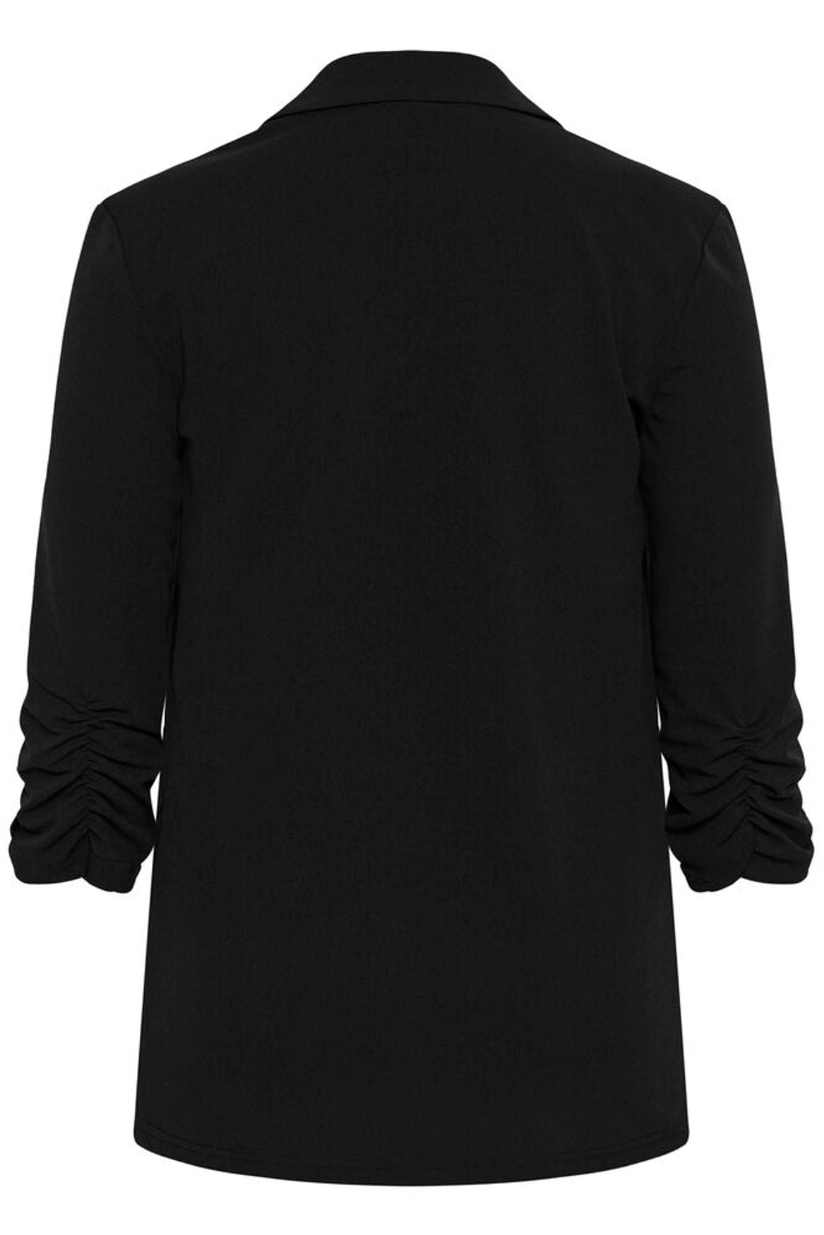 KA Pheobe 3/4 sleeve Blazer - black