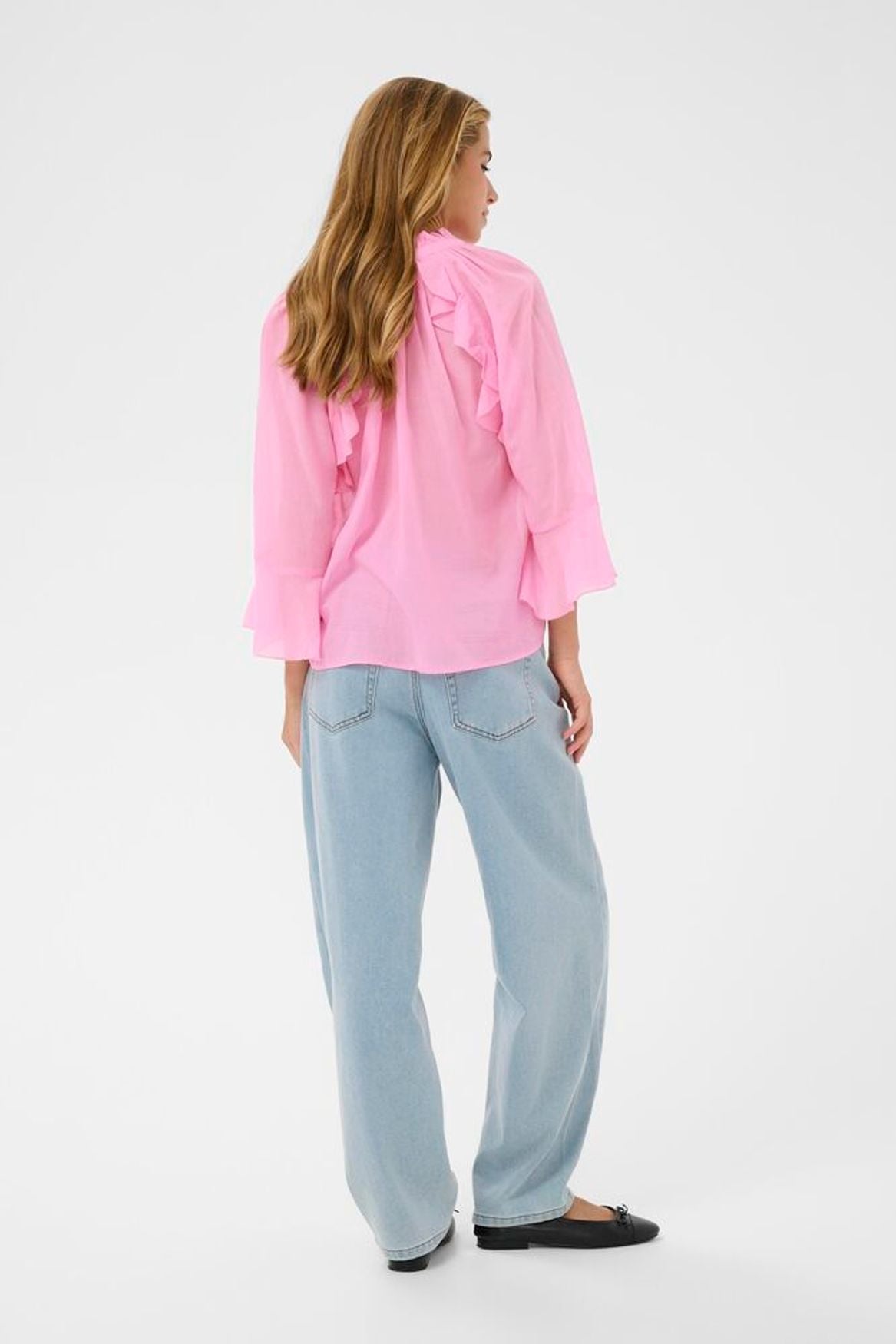 KA Flora Blouse - pink frosting