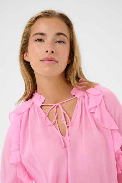 KA Flora Blouse - pink frosting