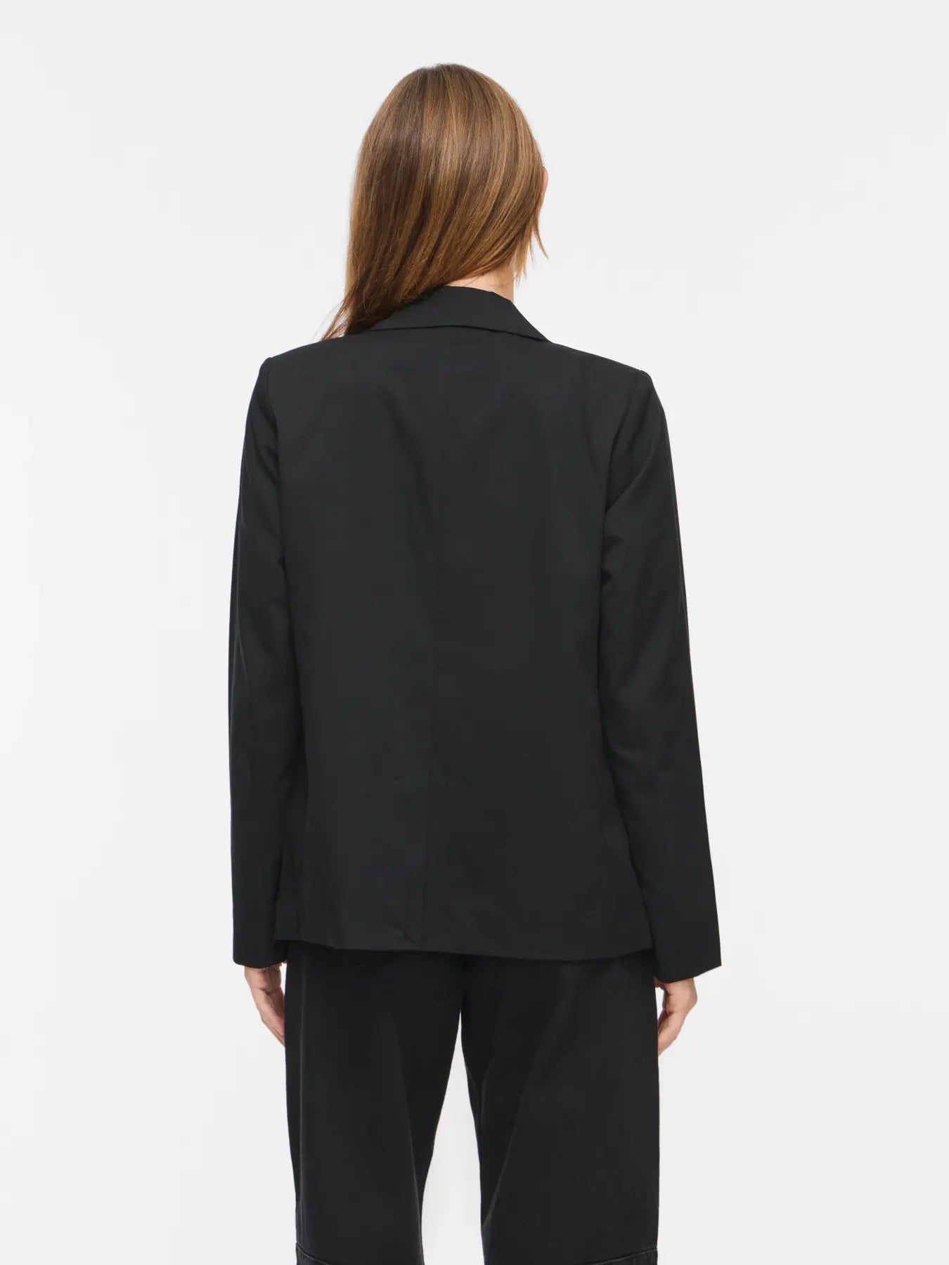 VL VIBELLA L/S BLAZER - BLACK - ENKELTRADET
