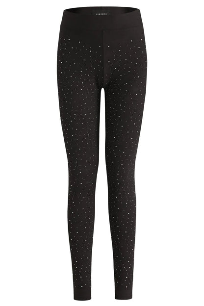 LB Alma leggins - sorte m/simili sten