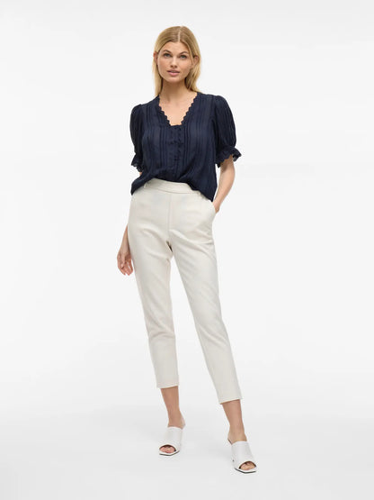 VL Vicasja 2/4 V-Neck shirt - marine