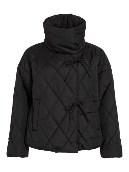 VL - VIBUMBLE L/S PUFFER JACKET - BLACK