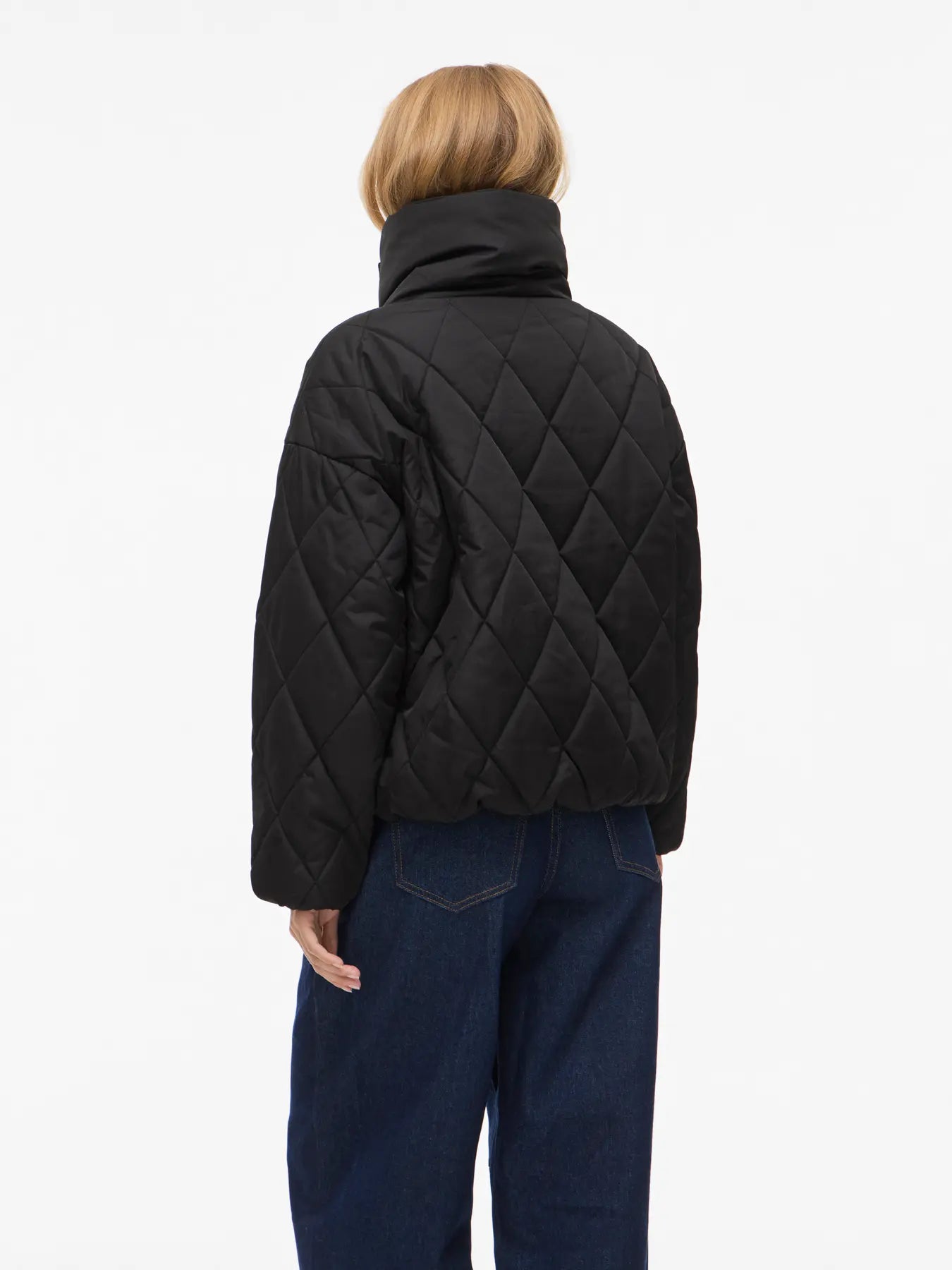 VL - VIBUMBLE L/S PUFFER JACKET - BLACK