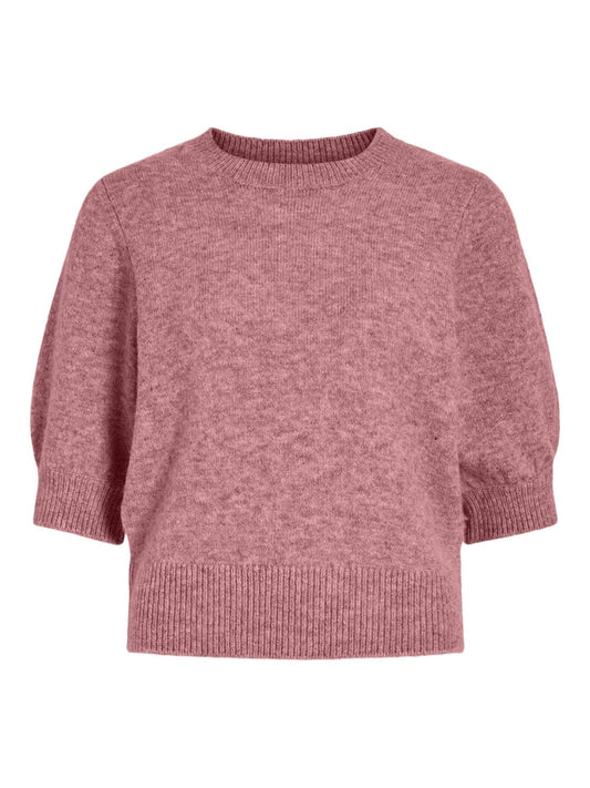 VL Viellie O-neck balloon knit - rosa