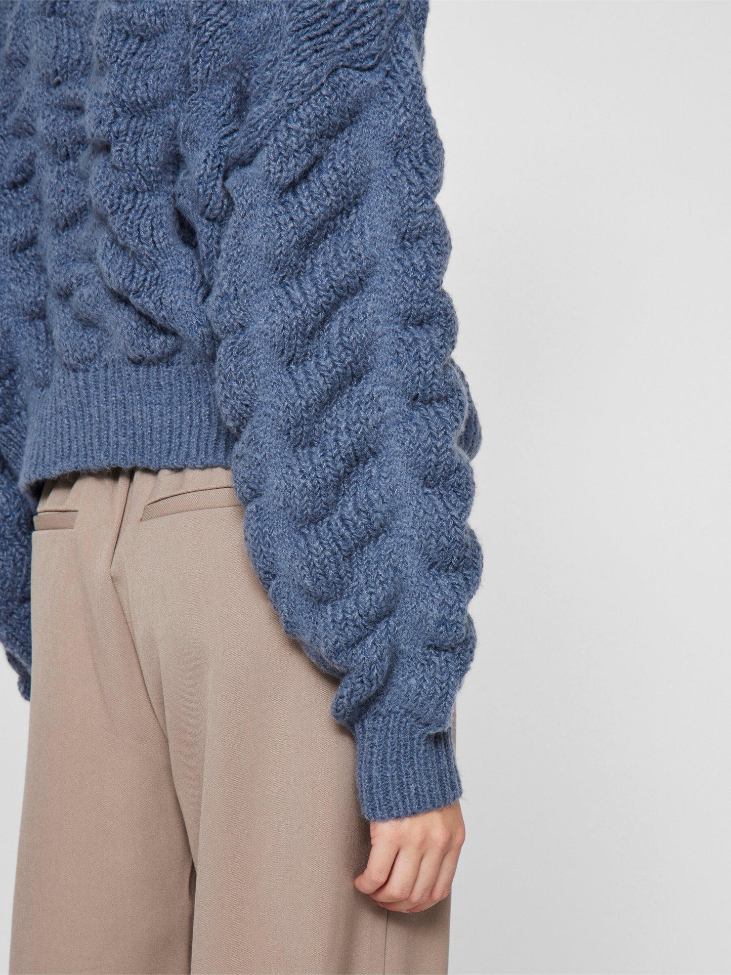 VL VICHANA L/S KNIT CARDIGAN - BLUE