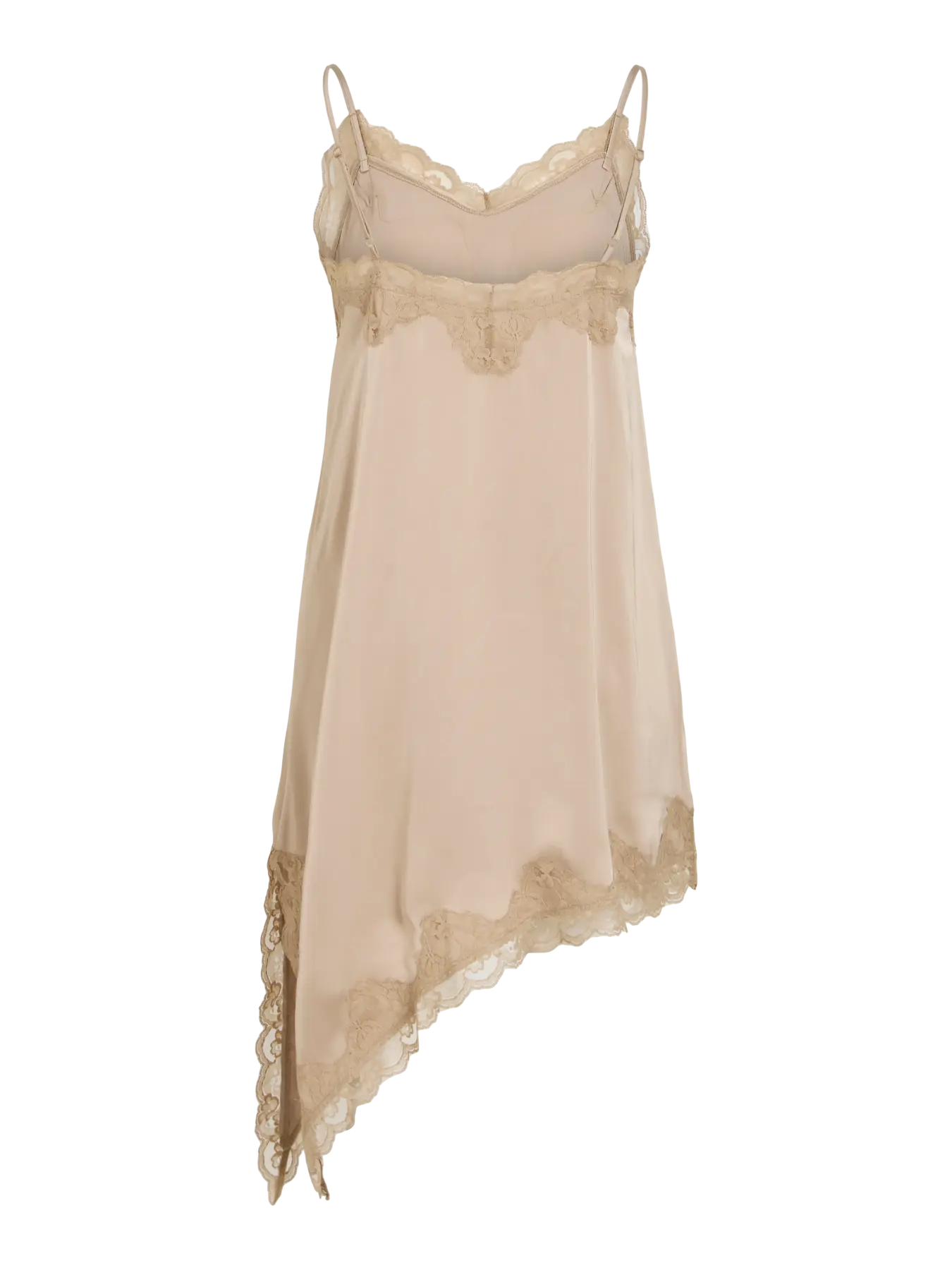 VL VILACEY STRAP DRESS - beige